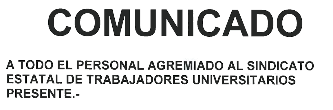 Comunicado